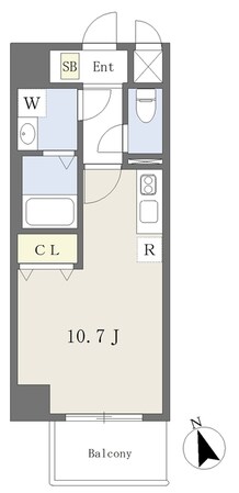 ルーチェ二本木の物件間取画像